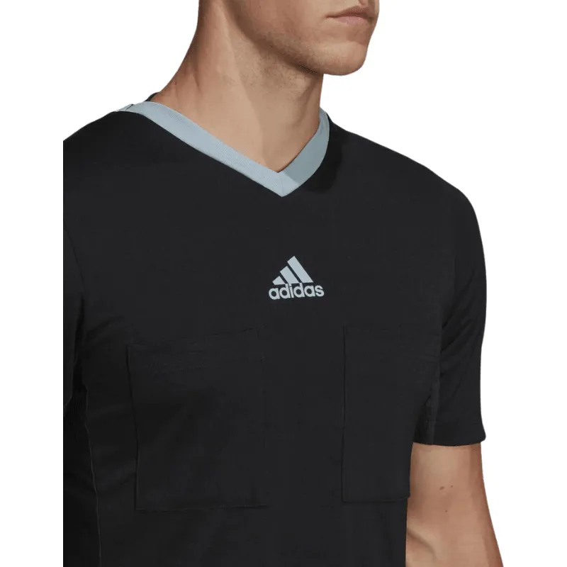 Adidas Mens Black 22 Referee T-Shirt