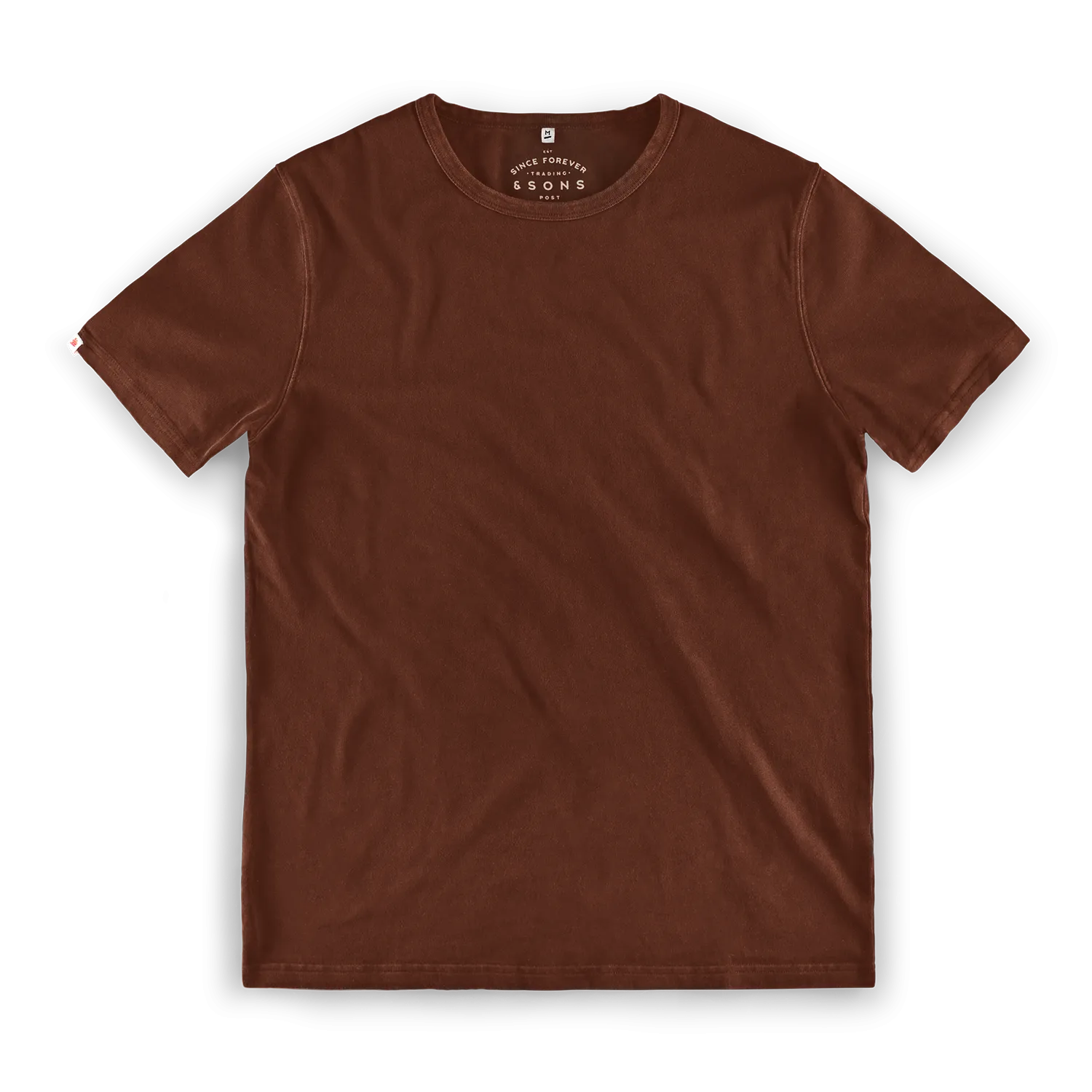 &SONS Boxer T-shirt Chocolate Brown