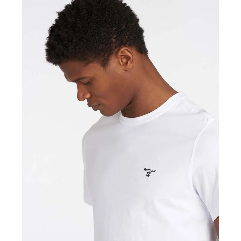 Barbour Essential Sports Mens T-Shirt - White