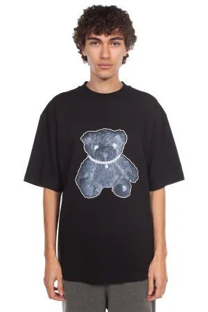 Black Glow in the Dark Teddy T-shirt