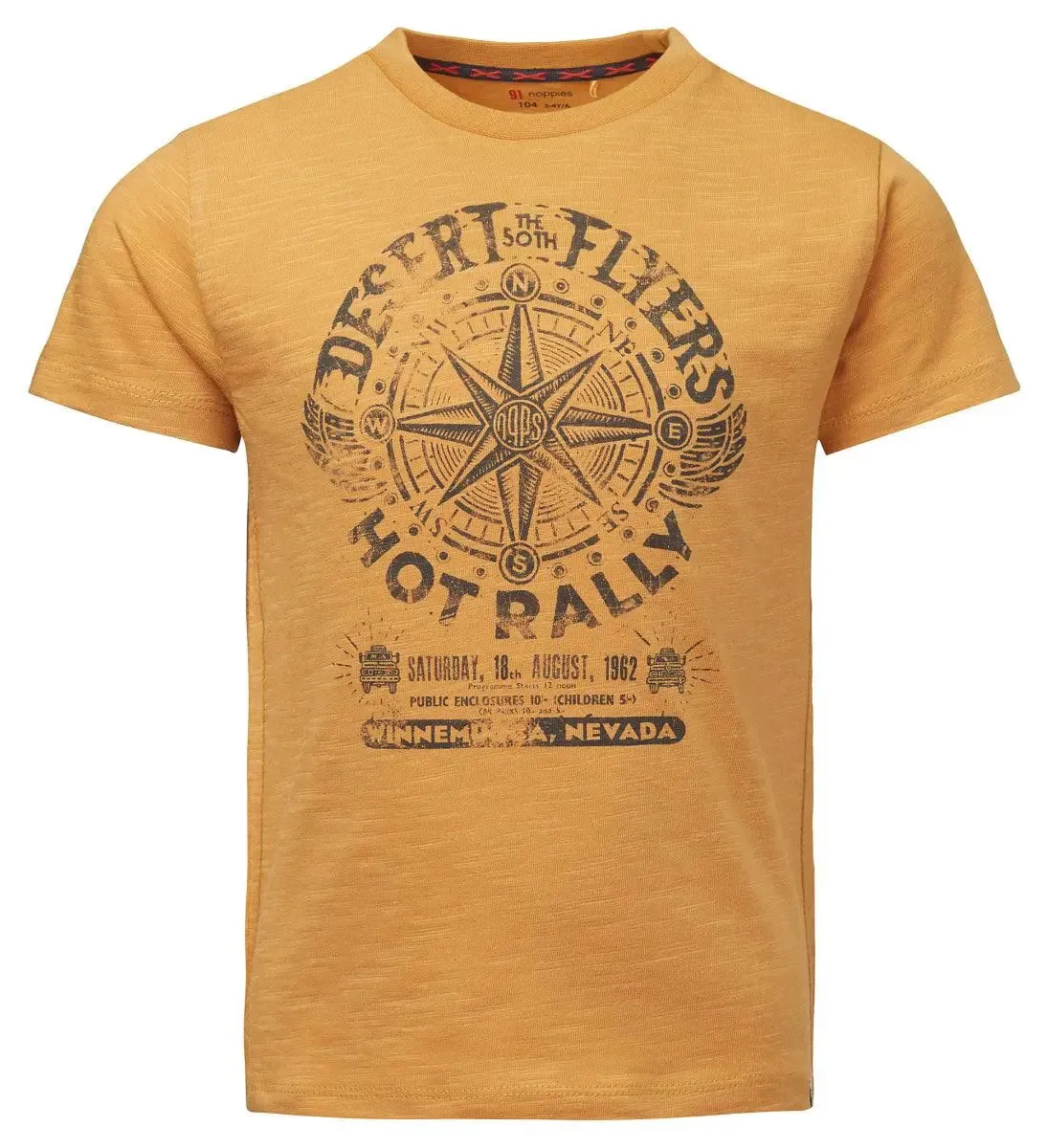 Boys Tee Shortsleeve Amber Gold | Noppies