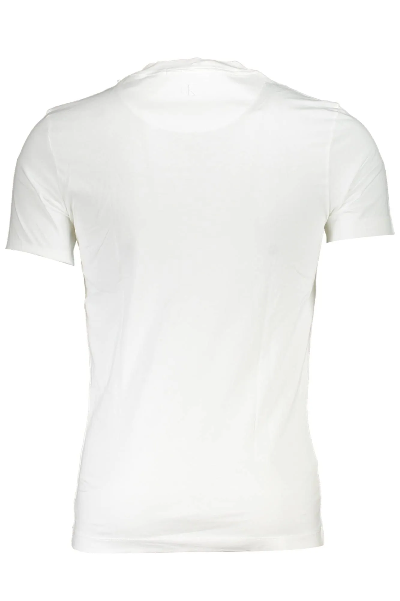 Calvin Klein White Cotton Men T-Shirt