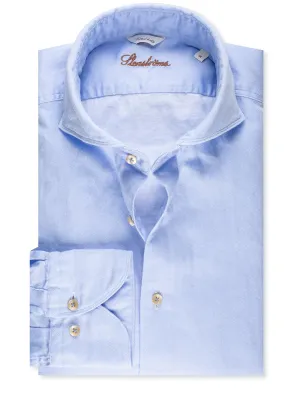 Casual Fitted Shirt Blue