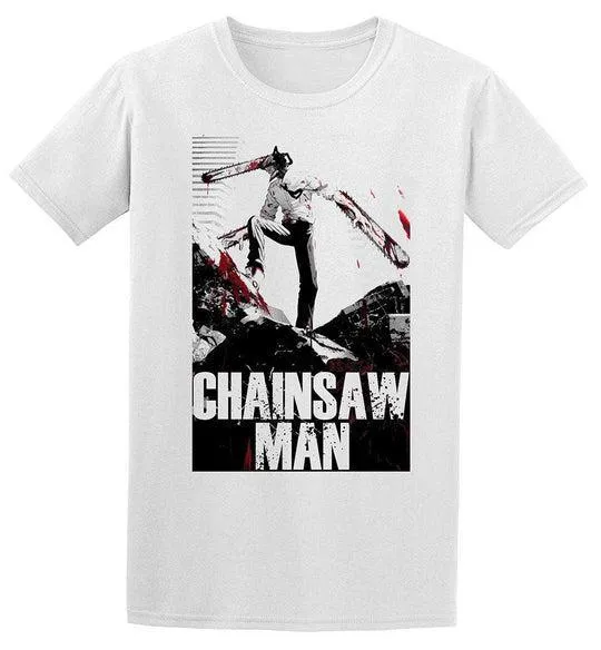 Chainsaw Man - Grayscaled Key Art T-Shirt