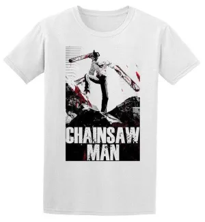 Chainsaw Man - Grayscaled Key Art T-Shirt