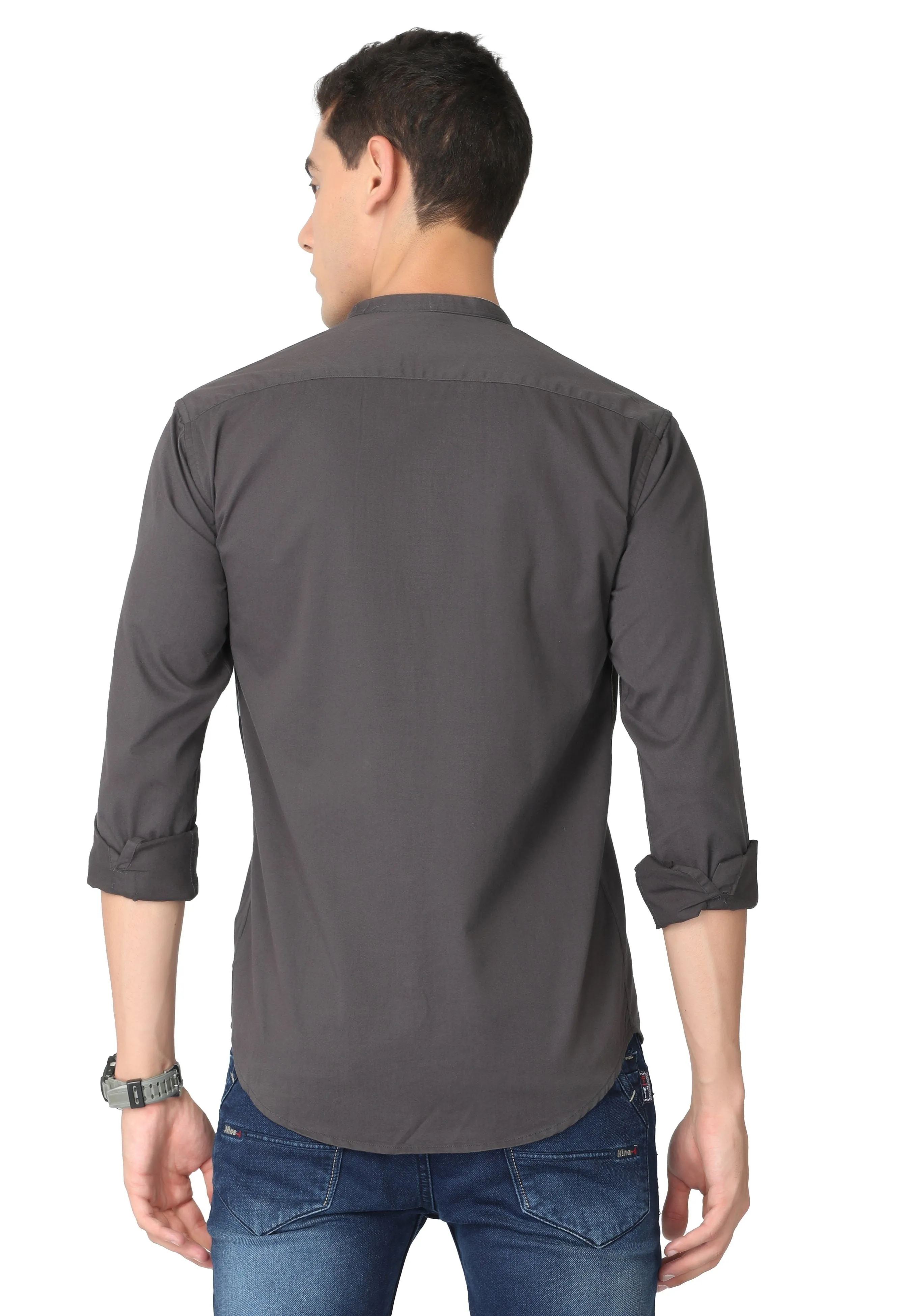 Charcoal Grey Single Pocket