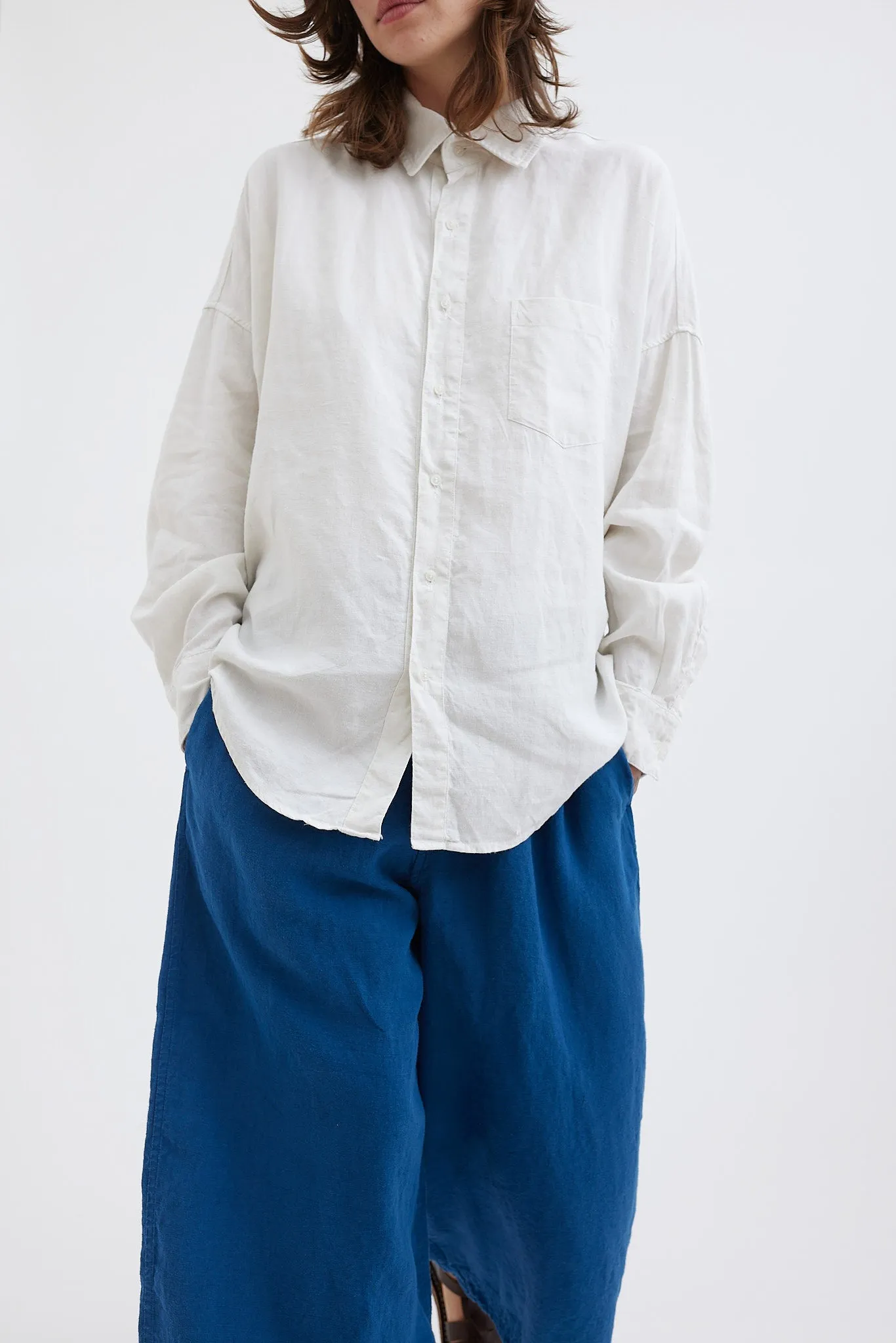 Chez Vidalenc -  Shirt - Antic Linen AXL - Natural