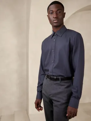 Cotton-Cashmere Dress Shirt