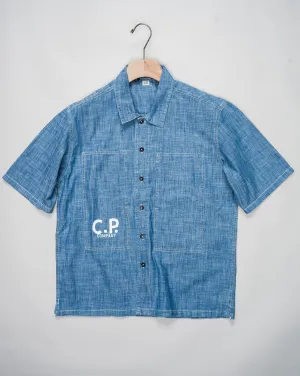 C.P. Company Chambray Short Sleeve Shirt