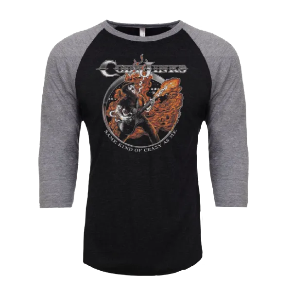 Crazy 3/4 Sleeve Raglan