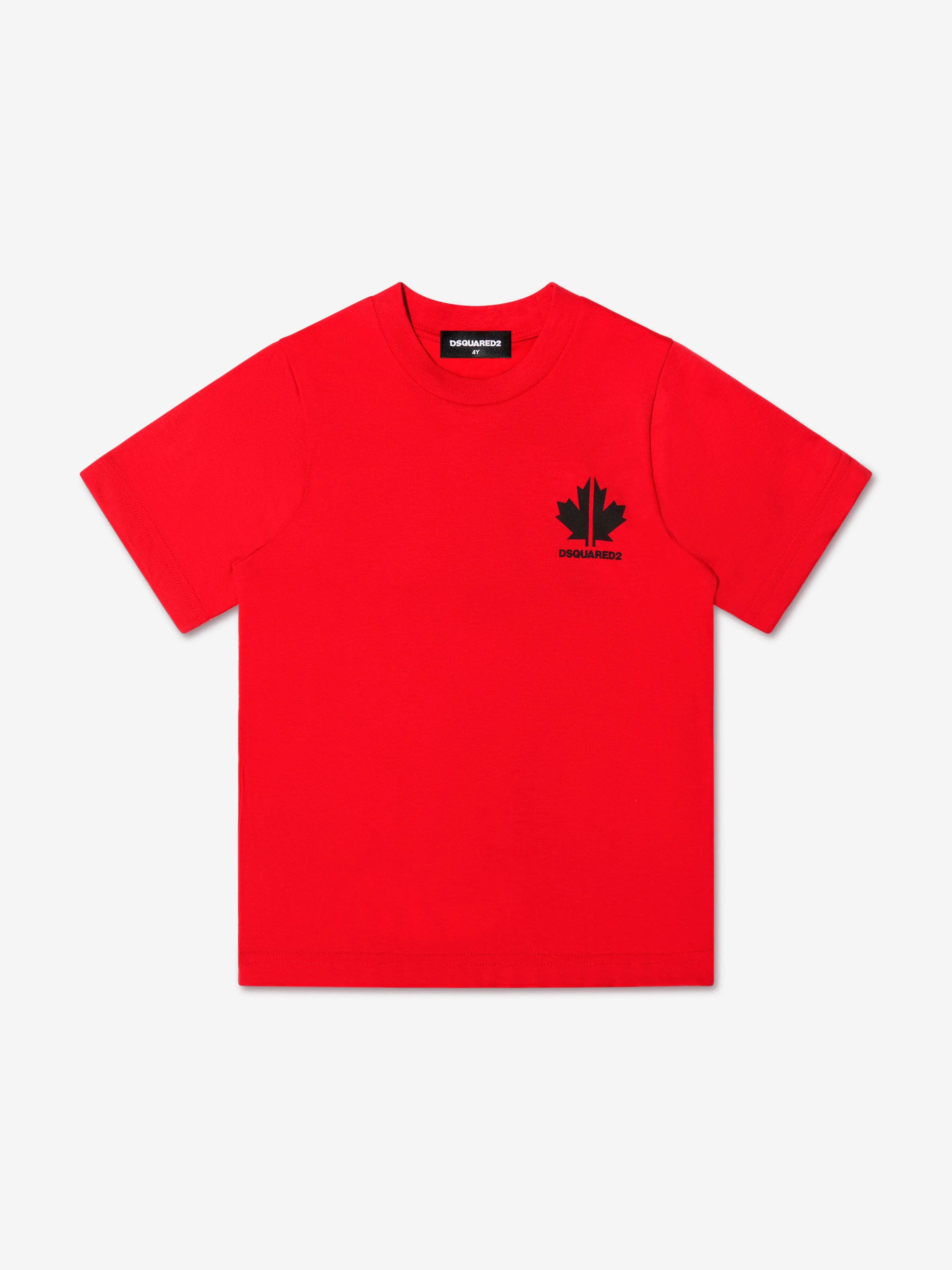 Dsquared2 Kids Sports Edition.07 T-Shirt In Red