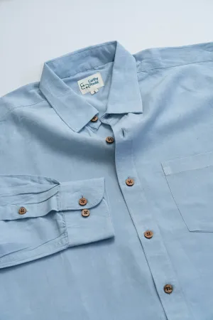 Earthy Route Ice blue · full sleeve shirt