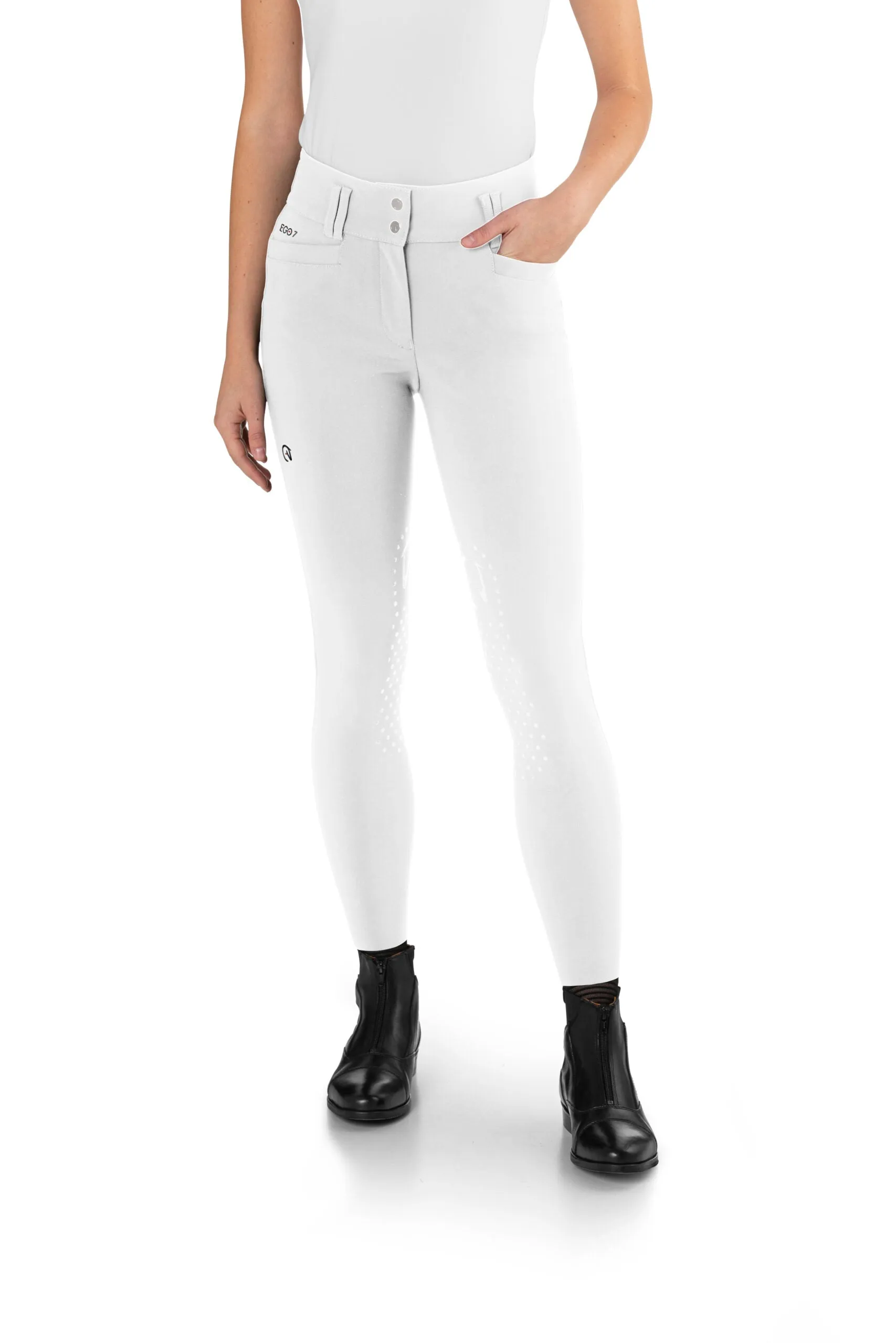 EGO7 CA Women's High Waist Knee Grip Breeches