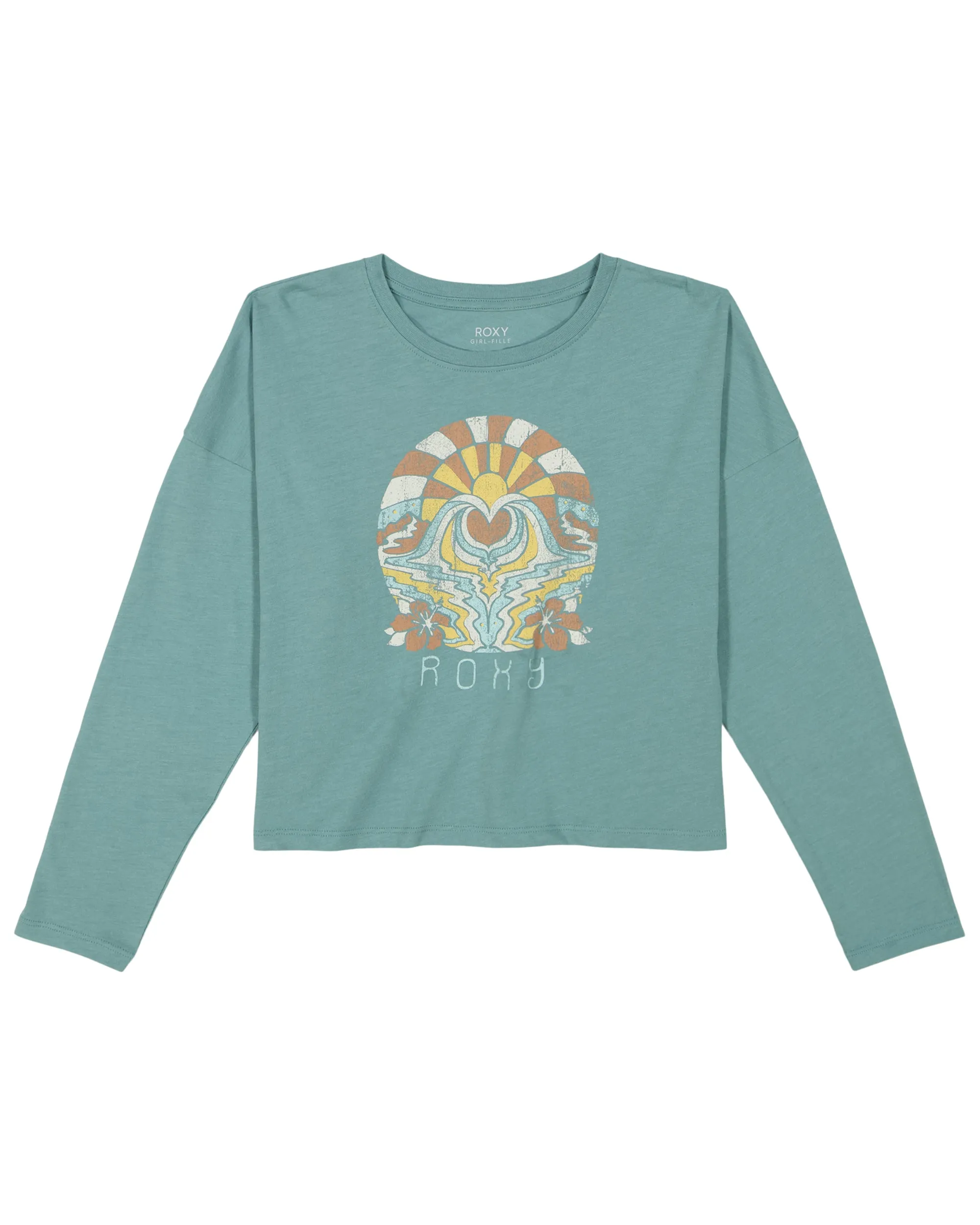 Girls 7-16 Waterloo Drop Shoulder Long Sleeve T-Shirt -