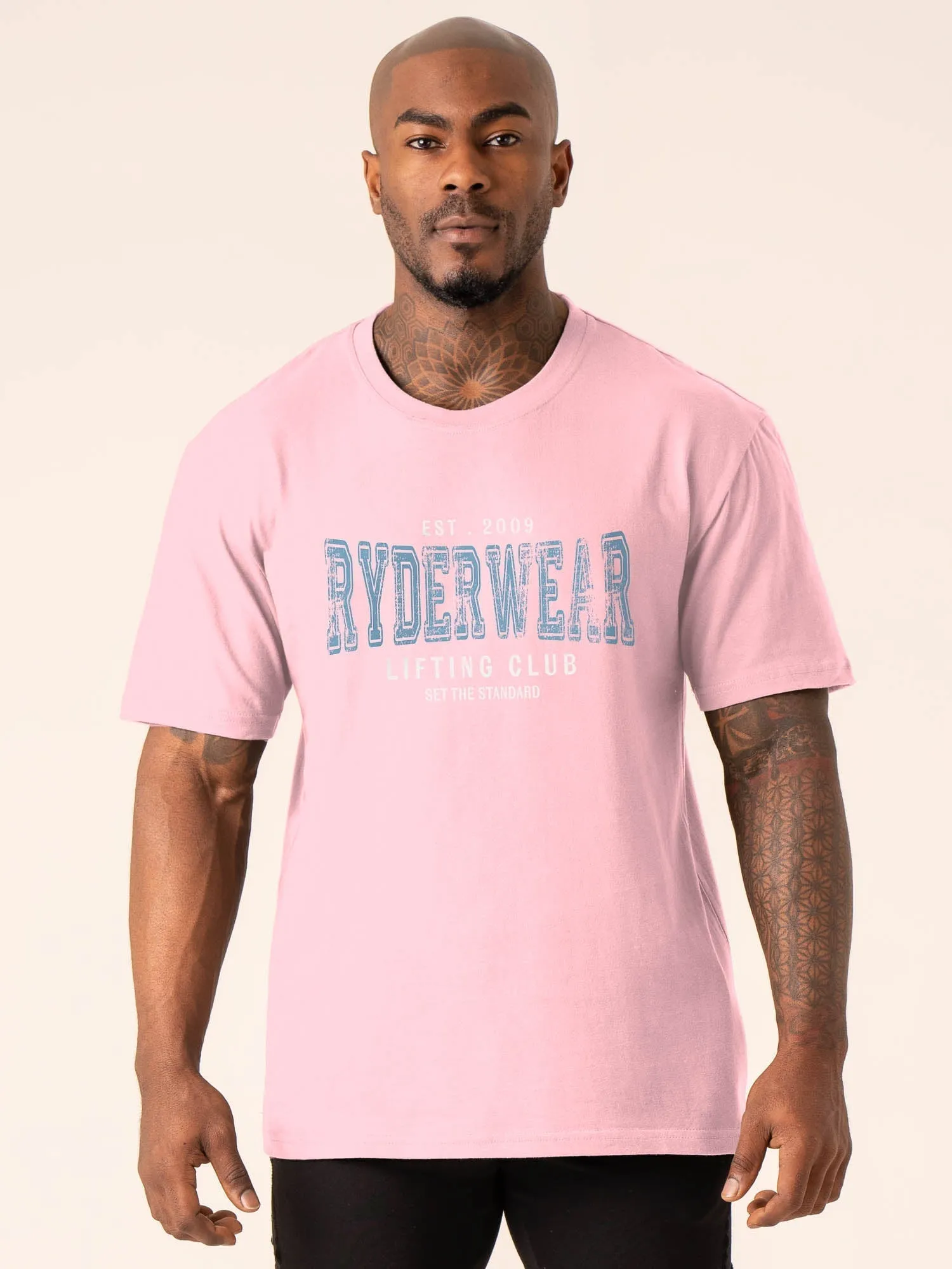 Grit Oversized T-Shirt - Pink