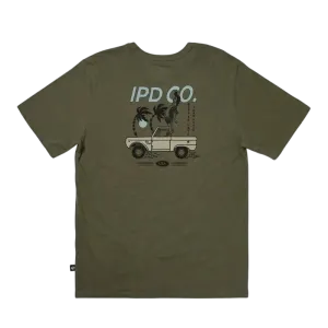 IPD T-Shirt Better Late Than Never Small-XLarge Olive