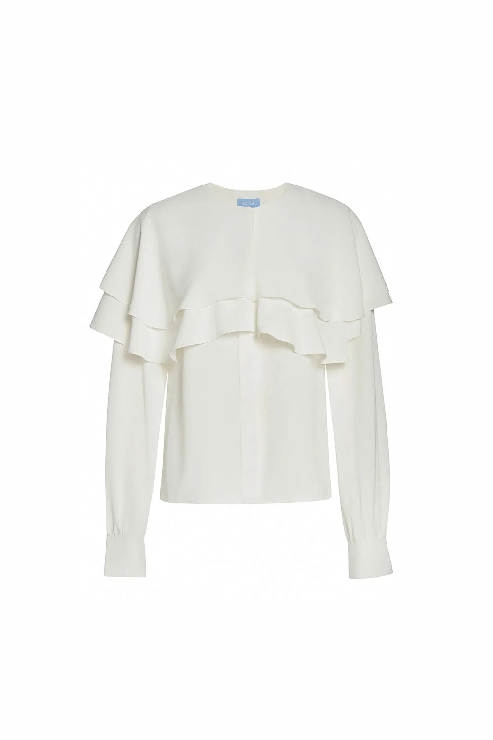 Juna Straight Layered Chiffon Shirt