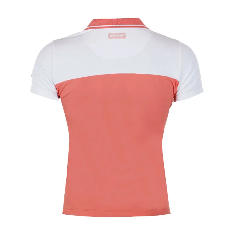 LE COQ SPORTIF GOLF EXcDRY Biocolor Women's Polo (Orange)