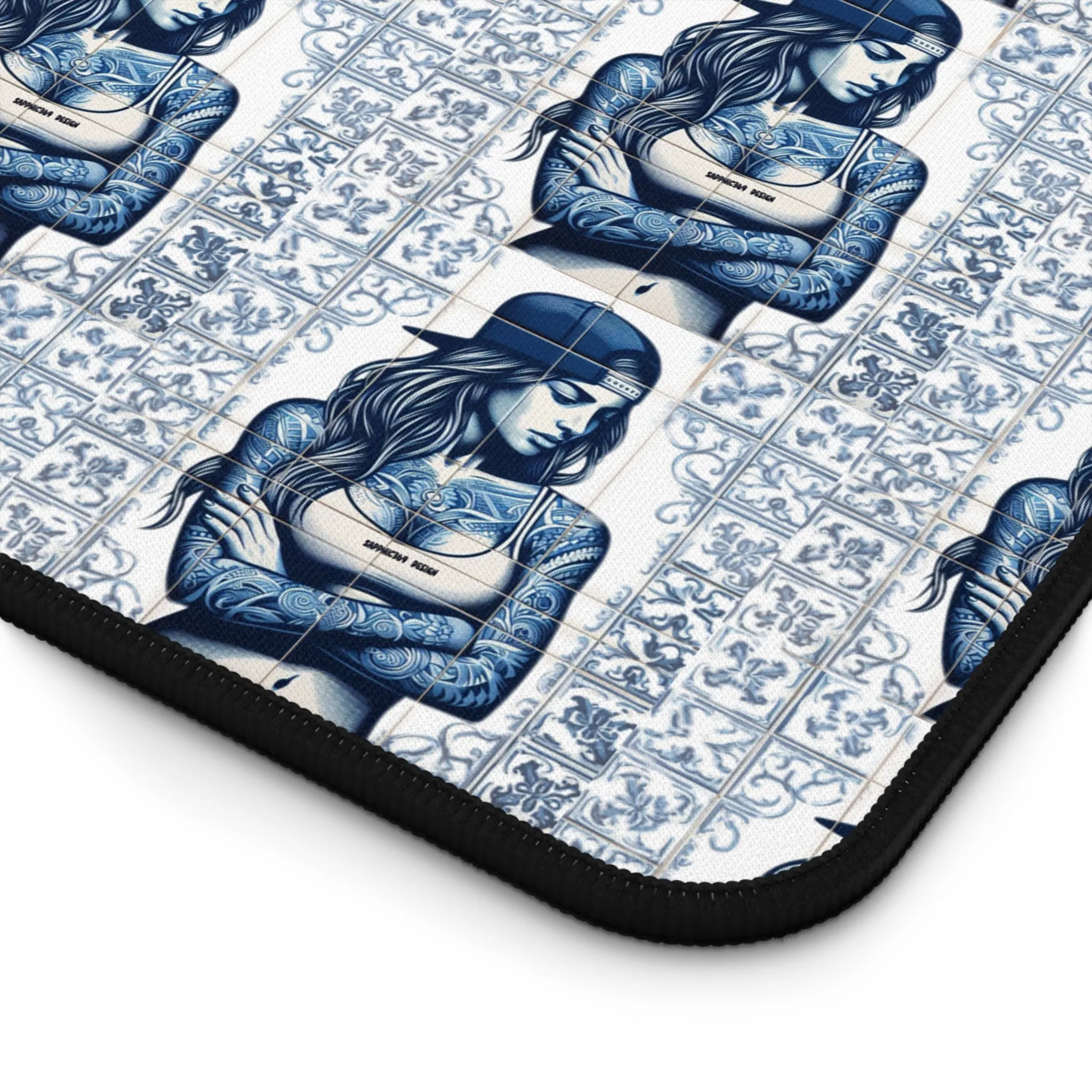 Maria Portuguese Tile mouse pad