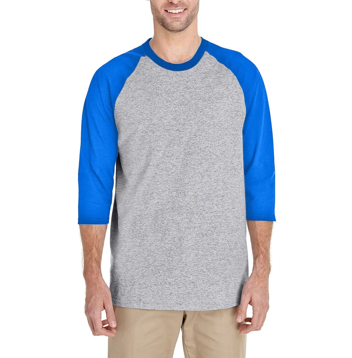 Men's 3/4 Sleeve Raglan Baseball T-Shirt