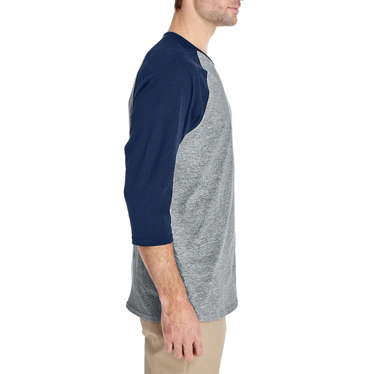 Men's 3/4 Sleeve Raglan Baseball T-Shirt