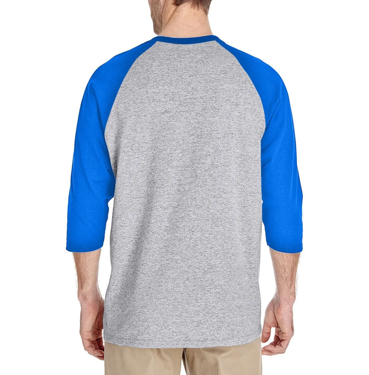 Men's 3/4 Sleeve Raglan Baseball T-Shirt