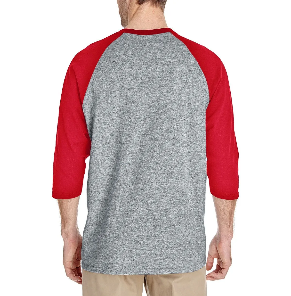 Men's 3/4 Sleeve Raglan Baseball T-Shirt