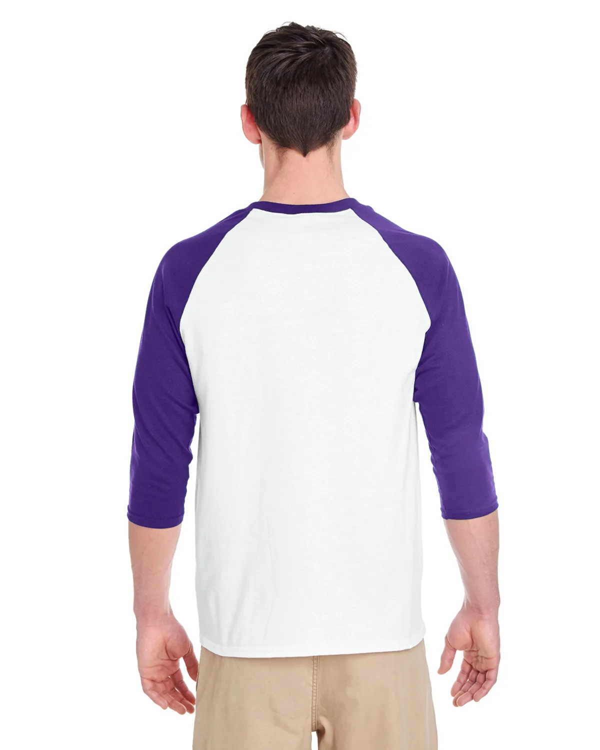 Men's 3/4 Sleeve Raglan Baseball T-Shirt