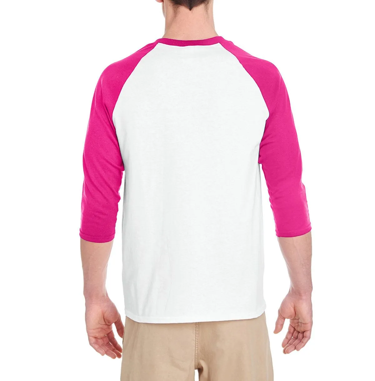 Men's 3/4 Sleeve Raglan Baseball T-Shirt