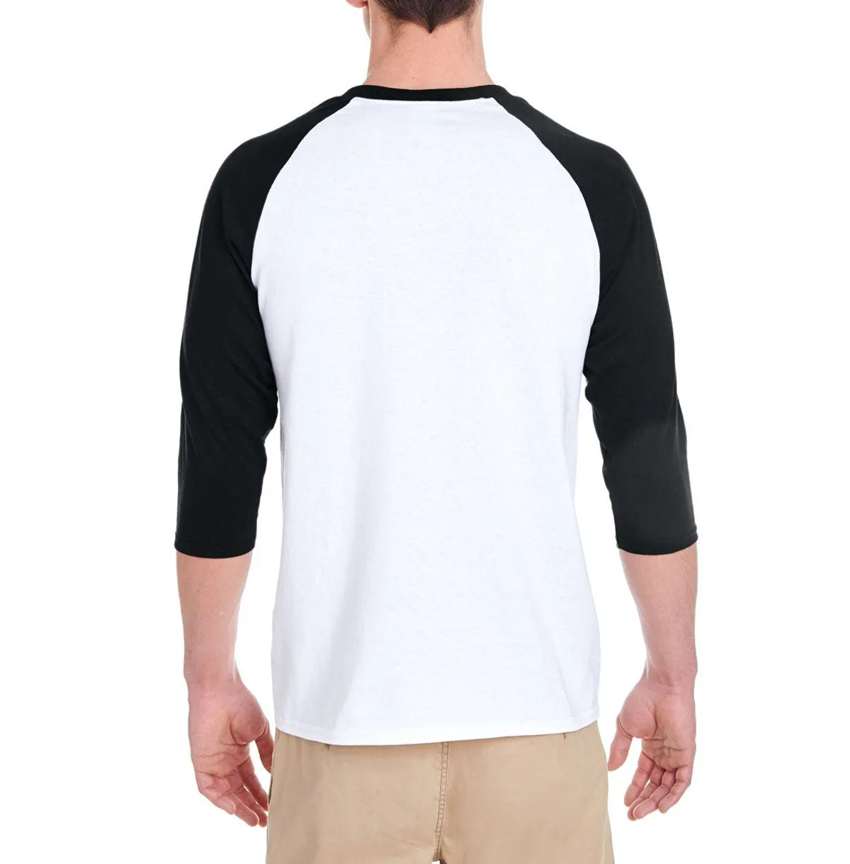 Men's 3/4 Sleeve Raglan Baseball T-Shirt