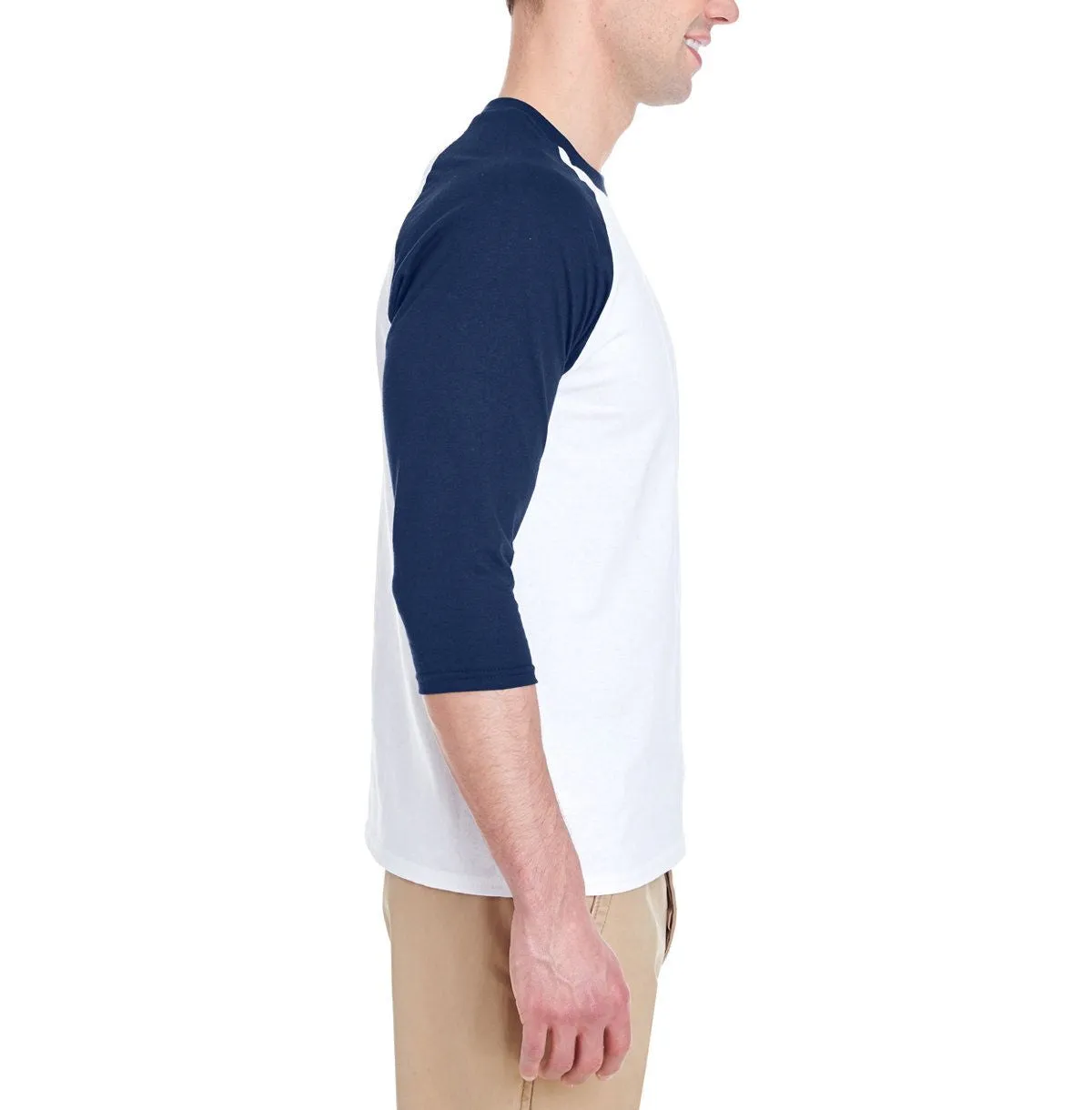 Men's 3/4 Sleeve Raglan Baseball T-Shirt