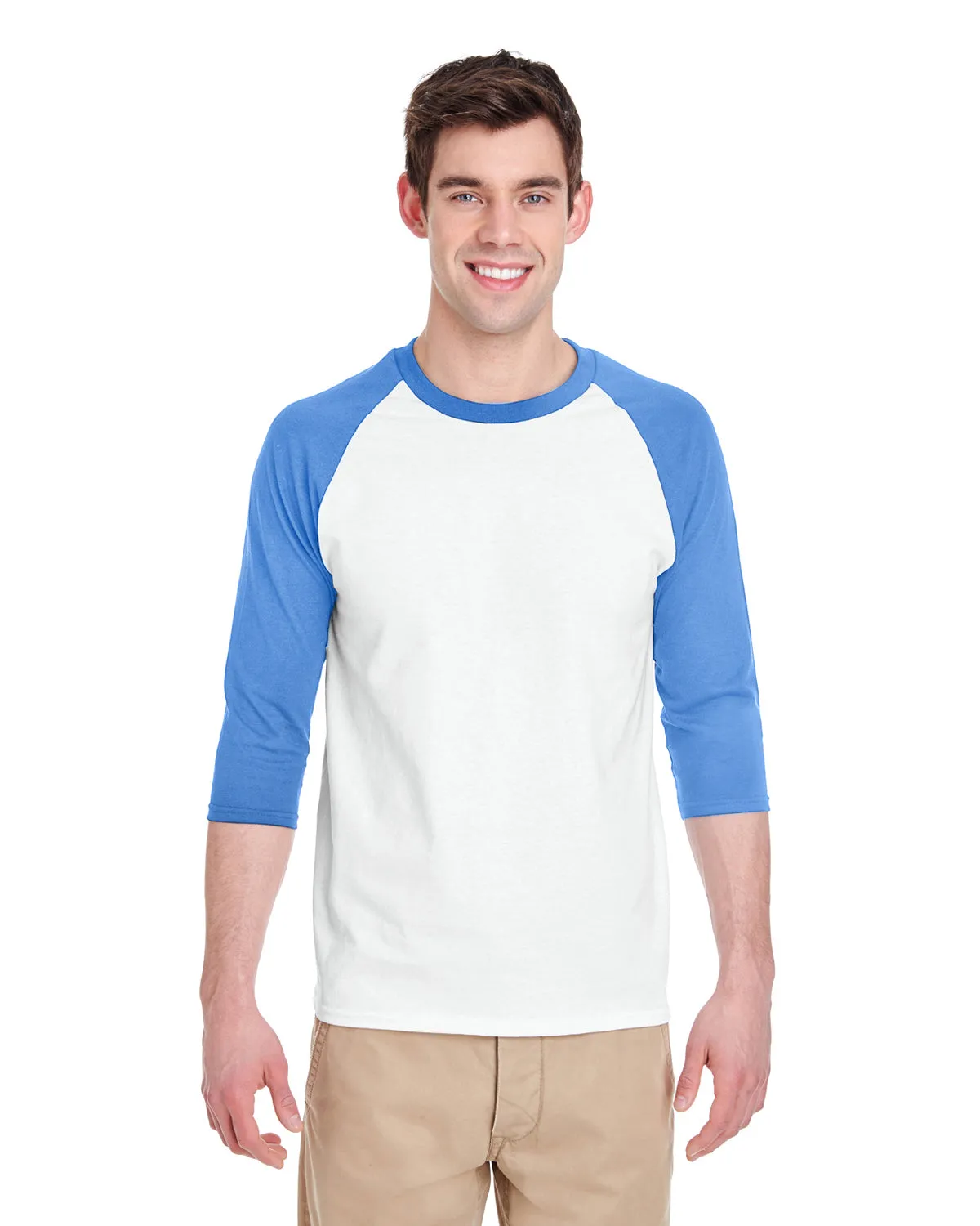 Men's 3/4 Sleeve Raglan Baseball T-Shirt