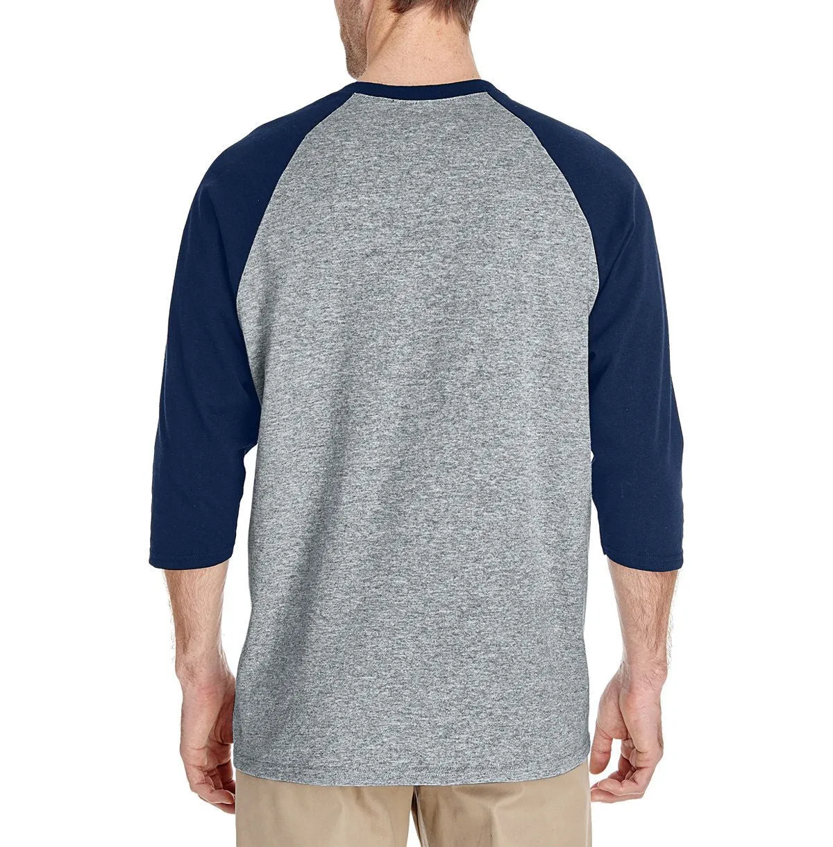 Men's 3/4 Sleeve Raglan Baseball T-Shirt