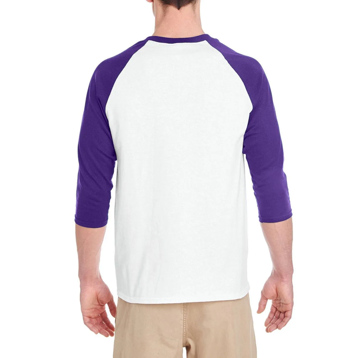 Men's 3/4 Sleeve Raglan Baseball T-Shirt