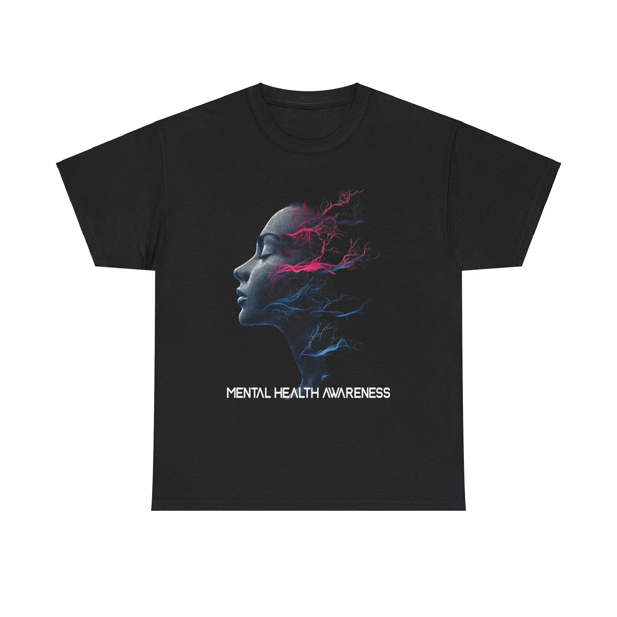 Mental Health Awareness 2 - Unisex Heavy Cotton Tee UK