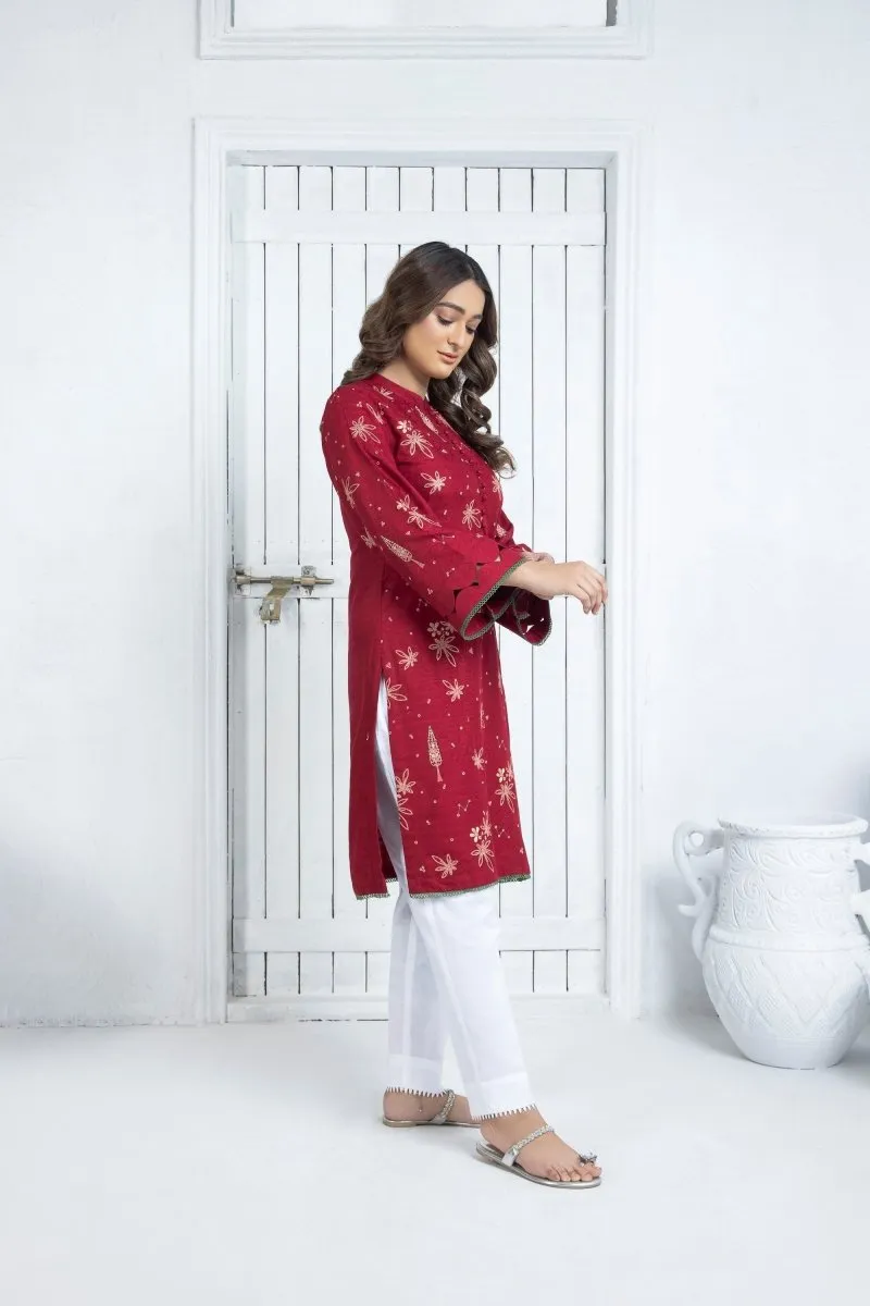 Mihrimah Embroidered Linen Shirt MIH34