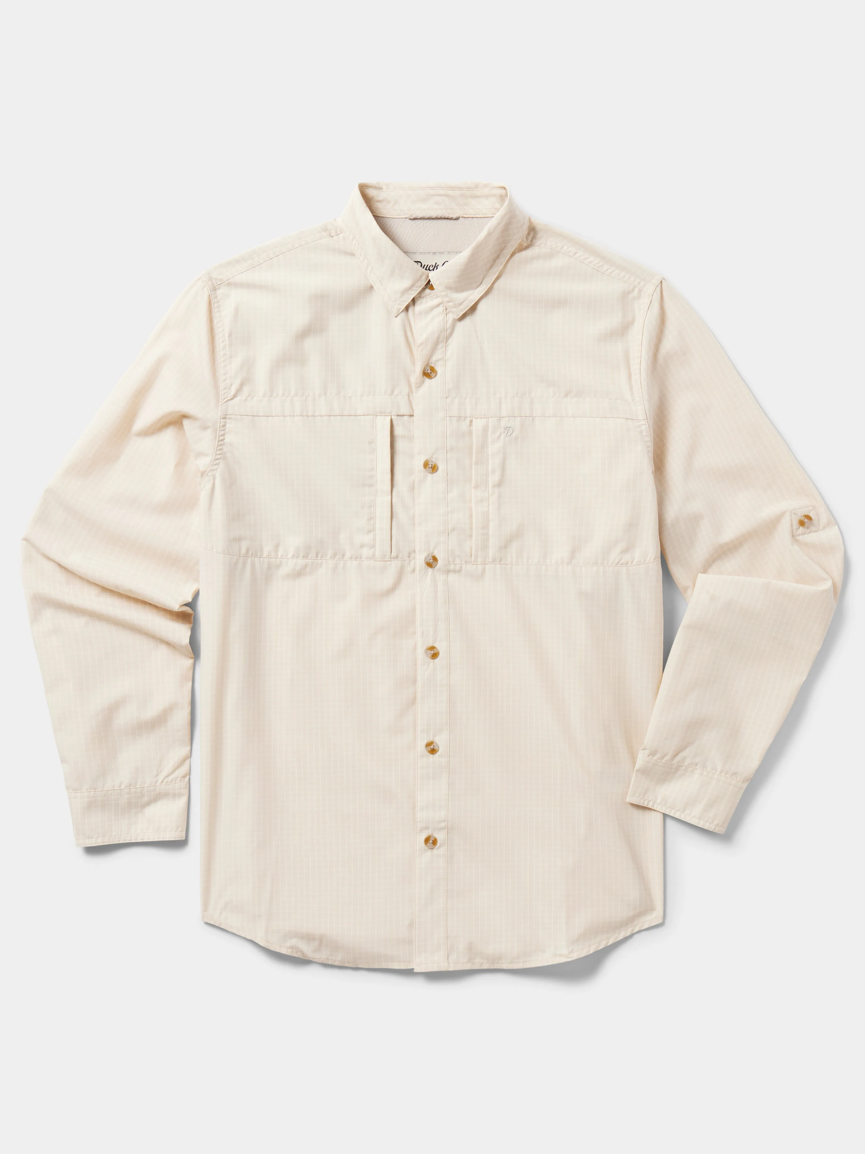 M's Helm Shirt Long Sleeve - Sanddollar Grid