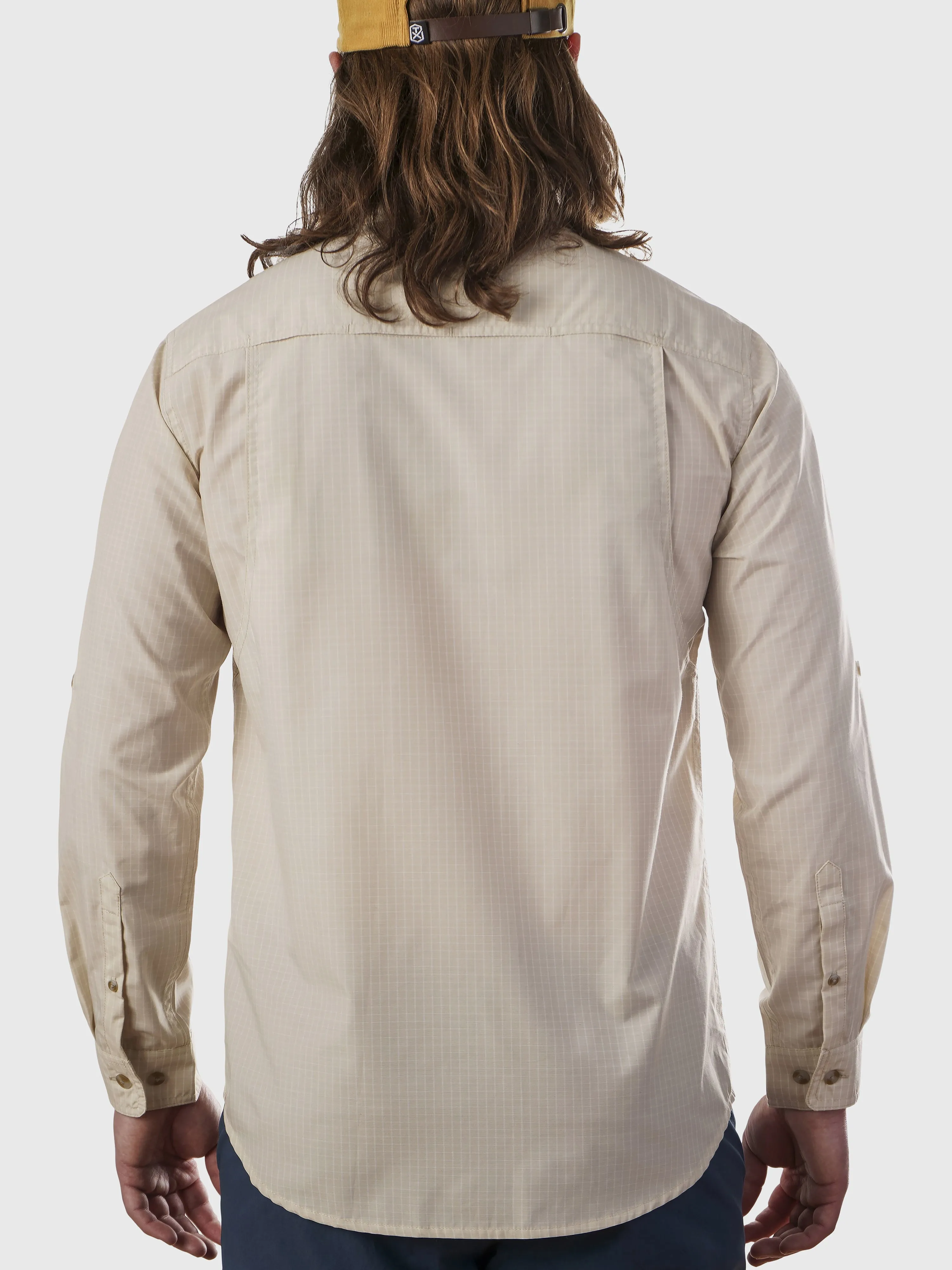 M's Helm Shirt Long Sleeve - Sanddollar Grid