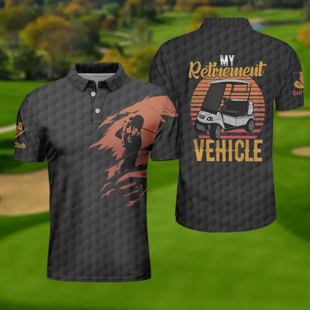 My Retirement Vehicle Golf Polo Shirt Coolspod