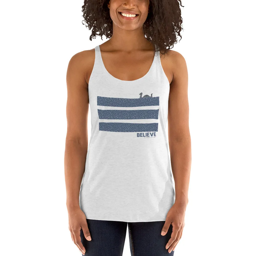 Nessie Believe Women's Racer-back Tank-top