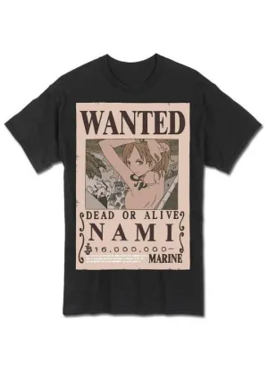 One Piece - Wanted Nami T-Shirt