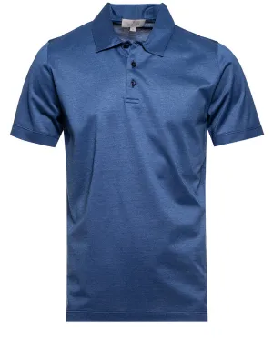 Pique Polo Shirt Evening Blue