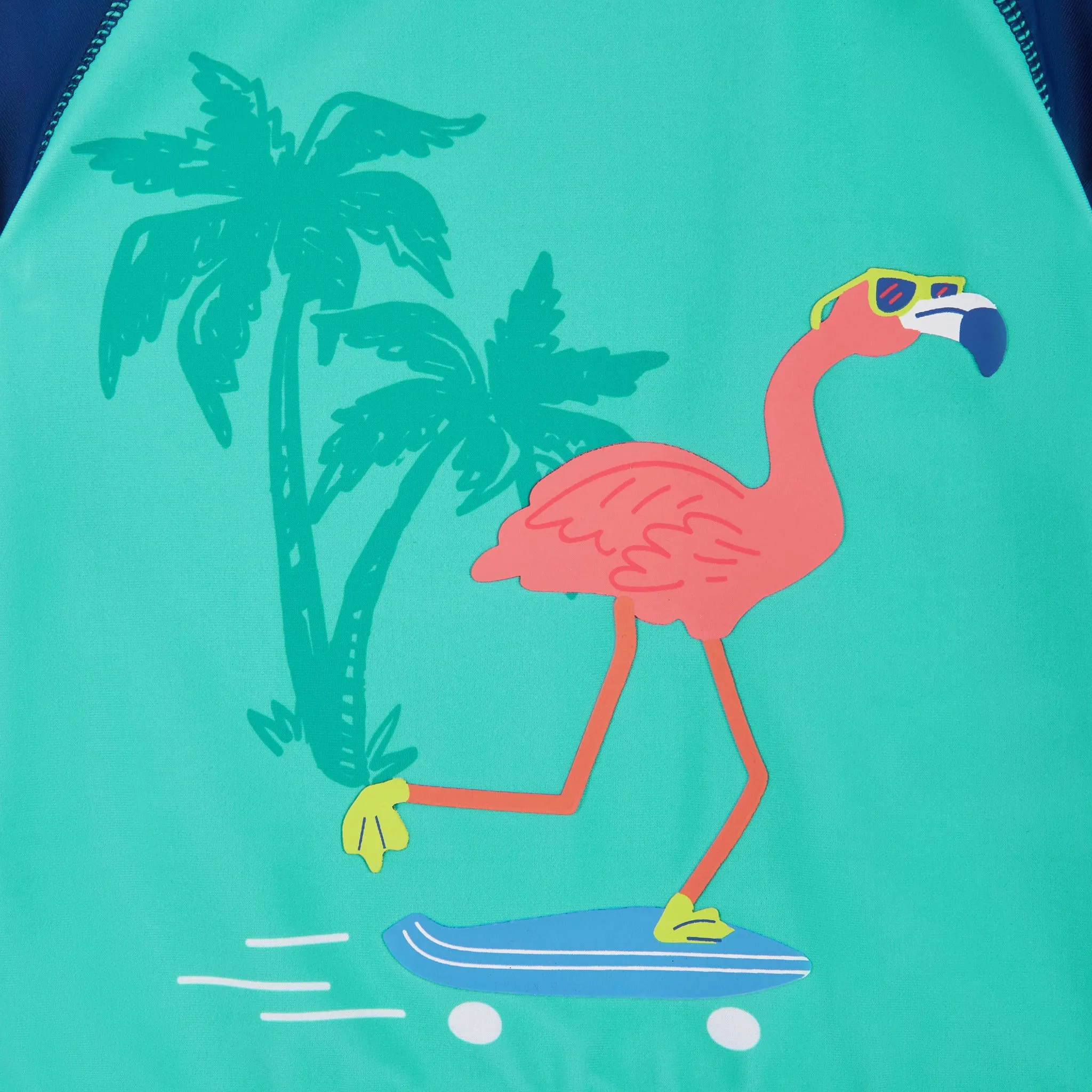 Raglan Rashguard and Boardshort | Surfing & Skating Flamingo