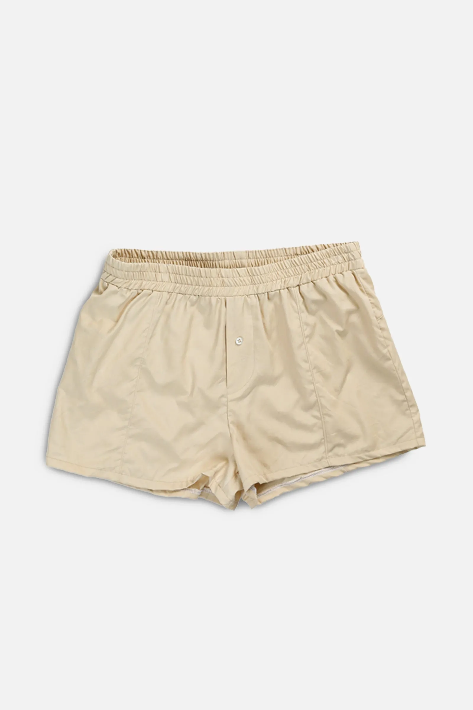 Rework Oxford Mini Boxer Shorts - M