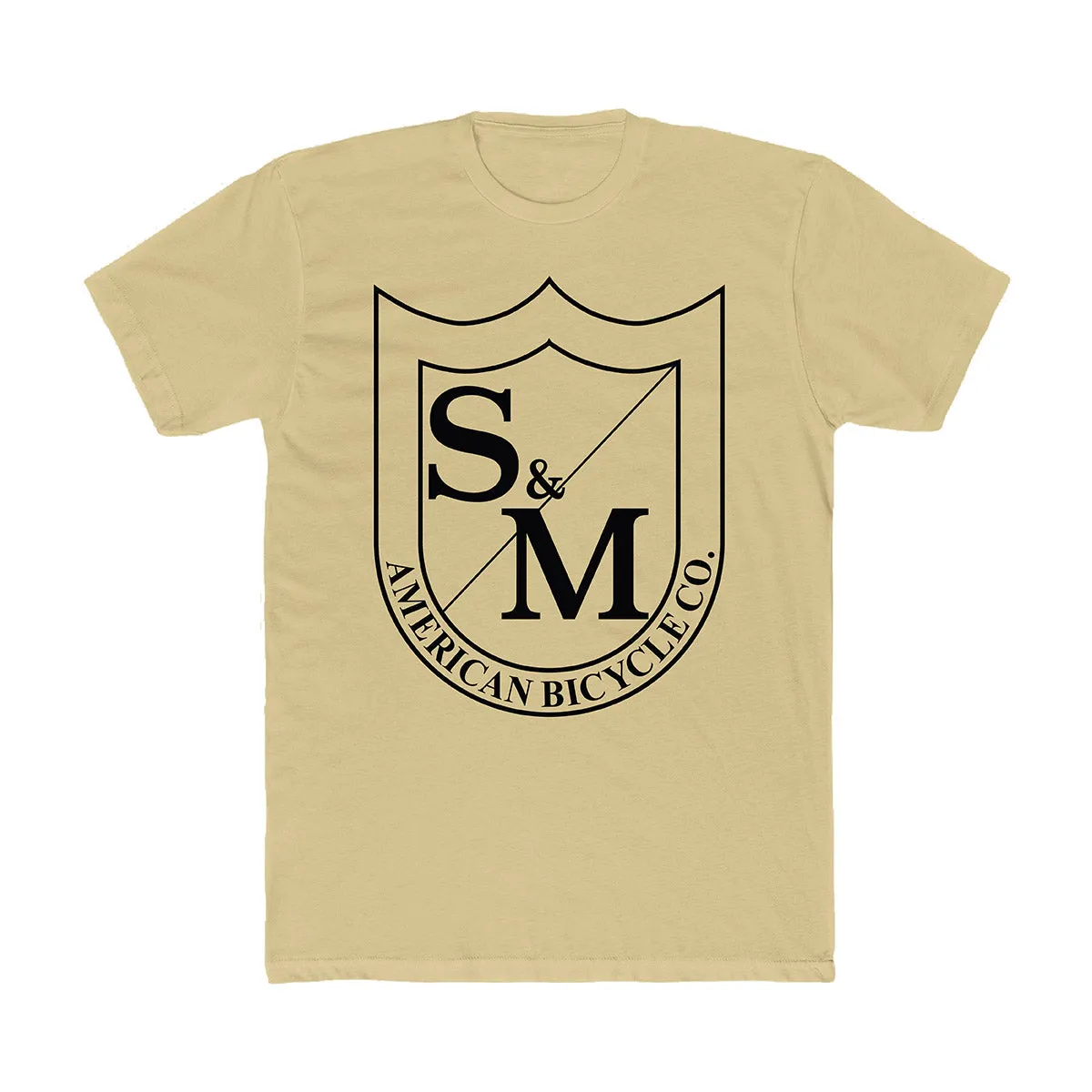 S&M BIG SHIELD T - KHAKI