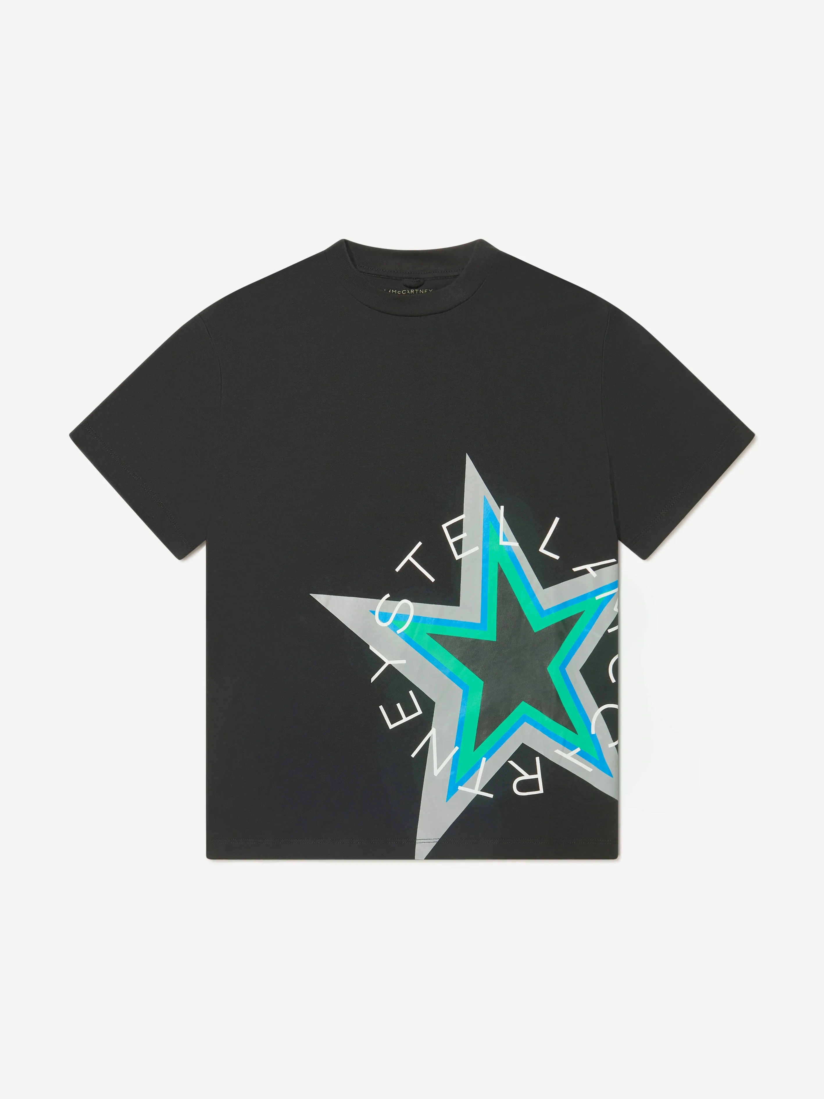 Stella McCartney Boys Cotton Jersey Star Print T-shirt