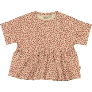 T-Shirt Tyra - beige flowers