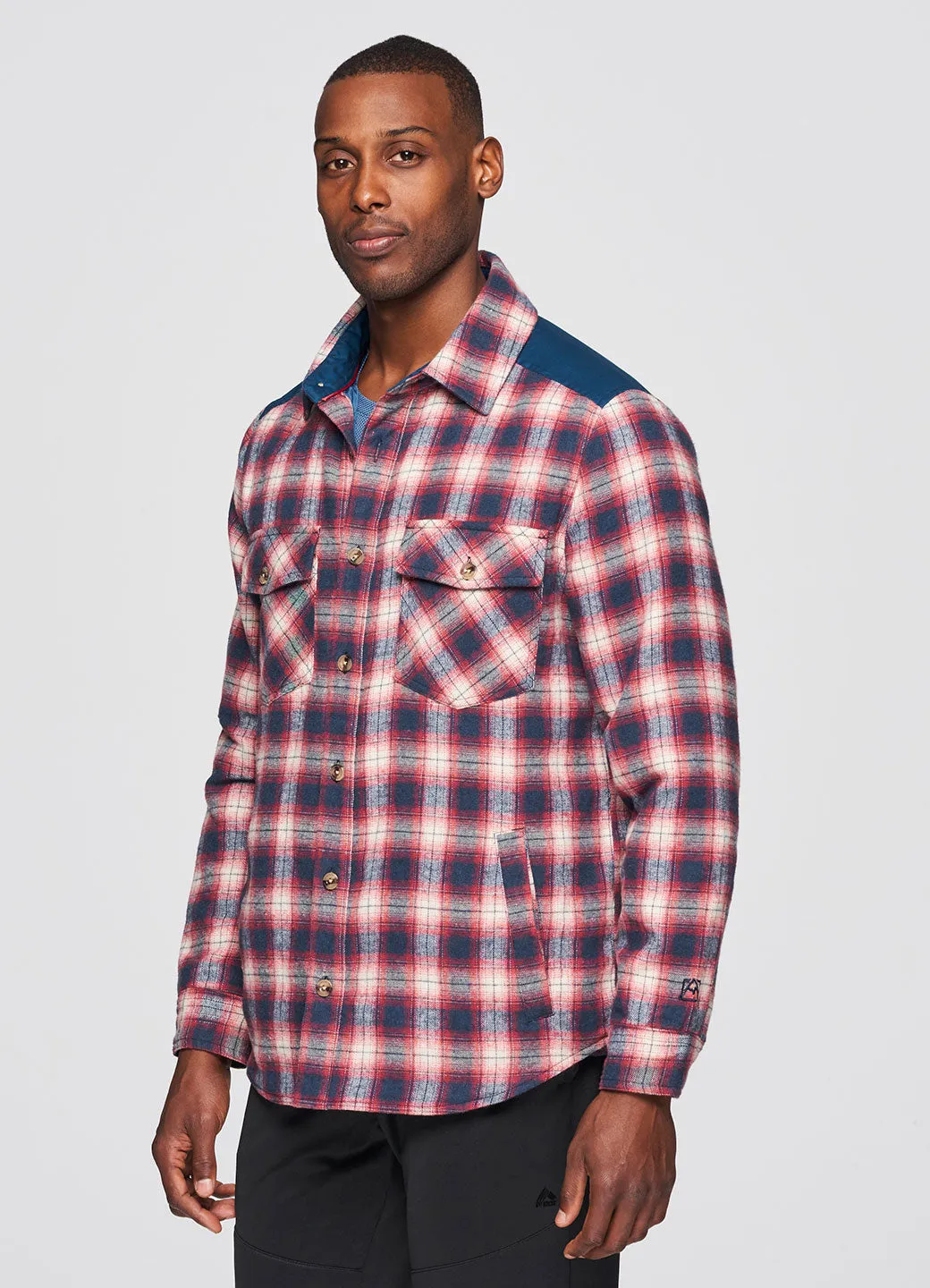 Thomas Brushed Flannel Shirt Jacket