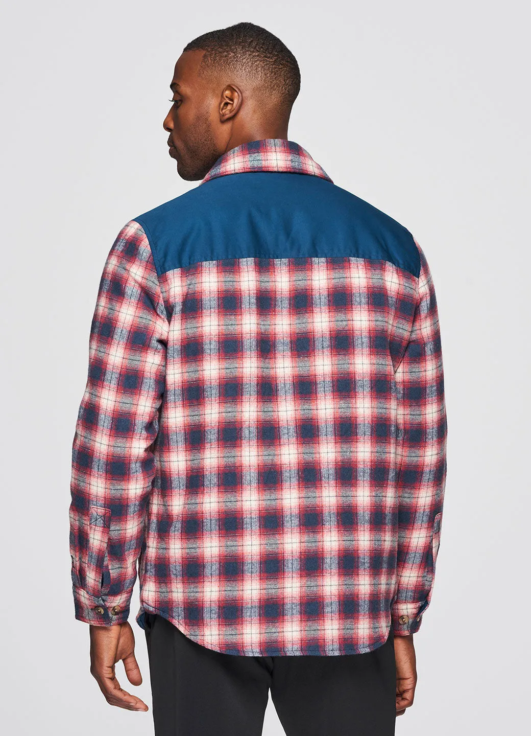 Thomas Brushed Flannel Shirt Jacket