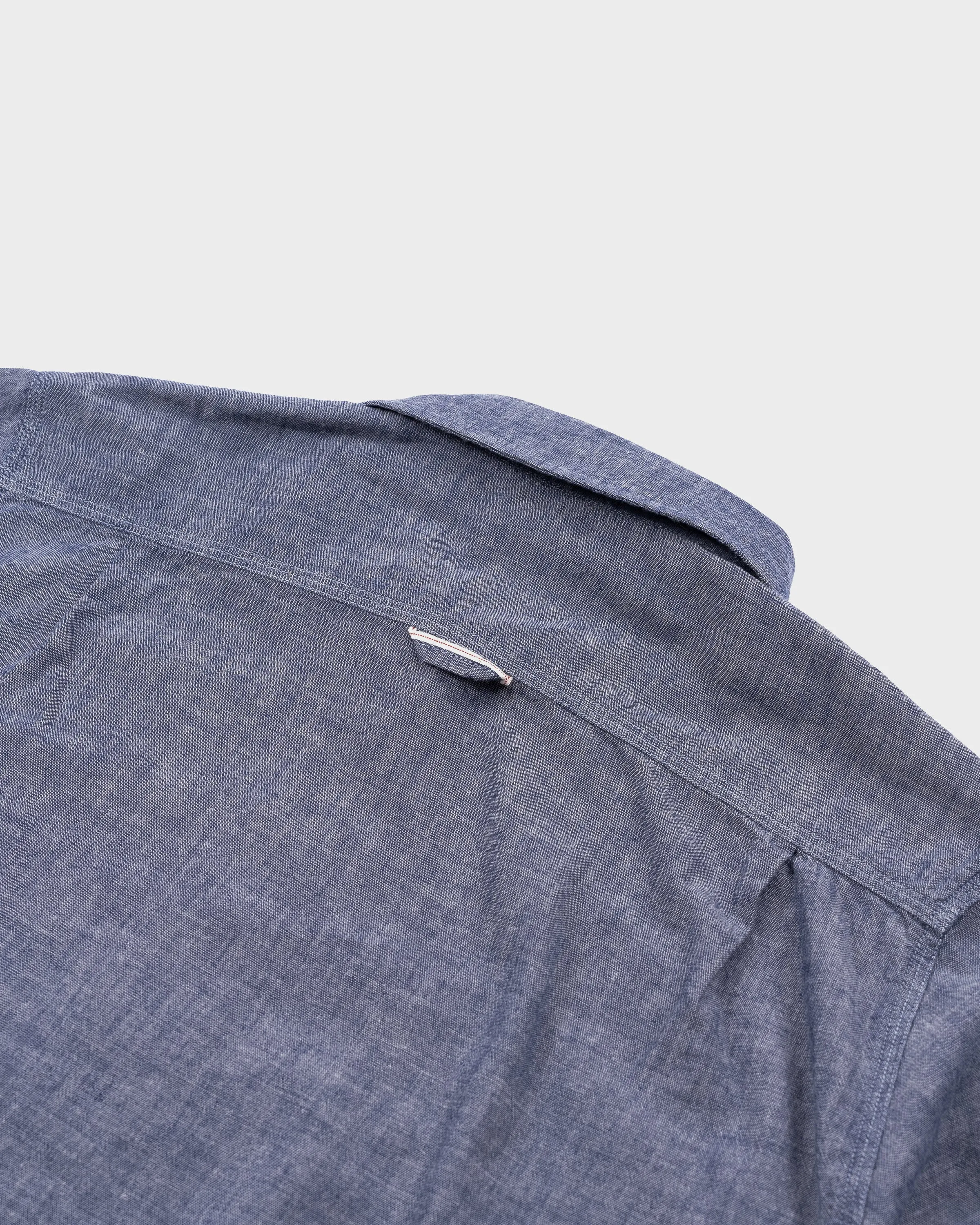 TOAST Otis Selvedge Chambray Shirt - Indigo